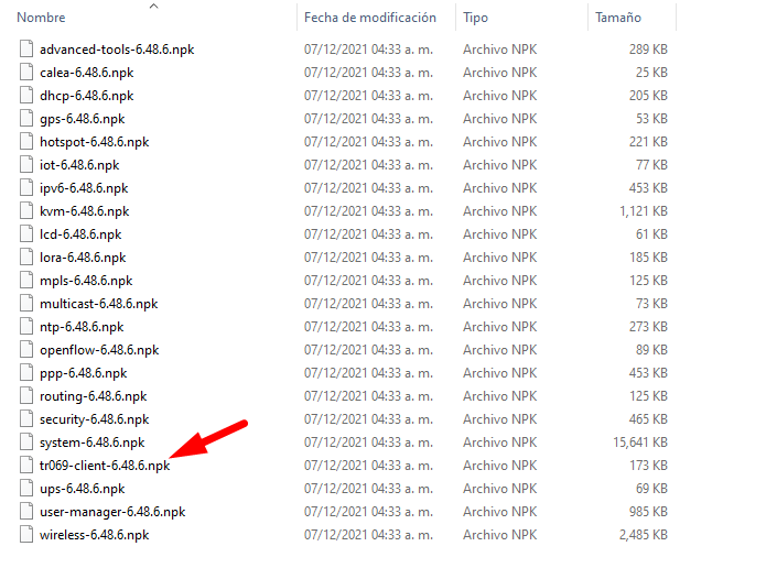 Extract packages