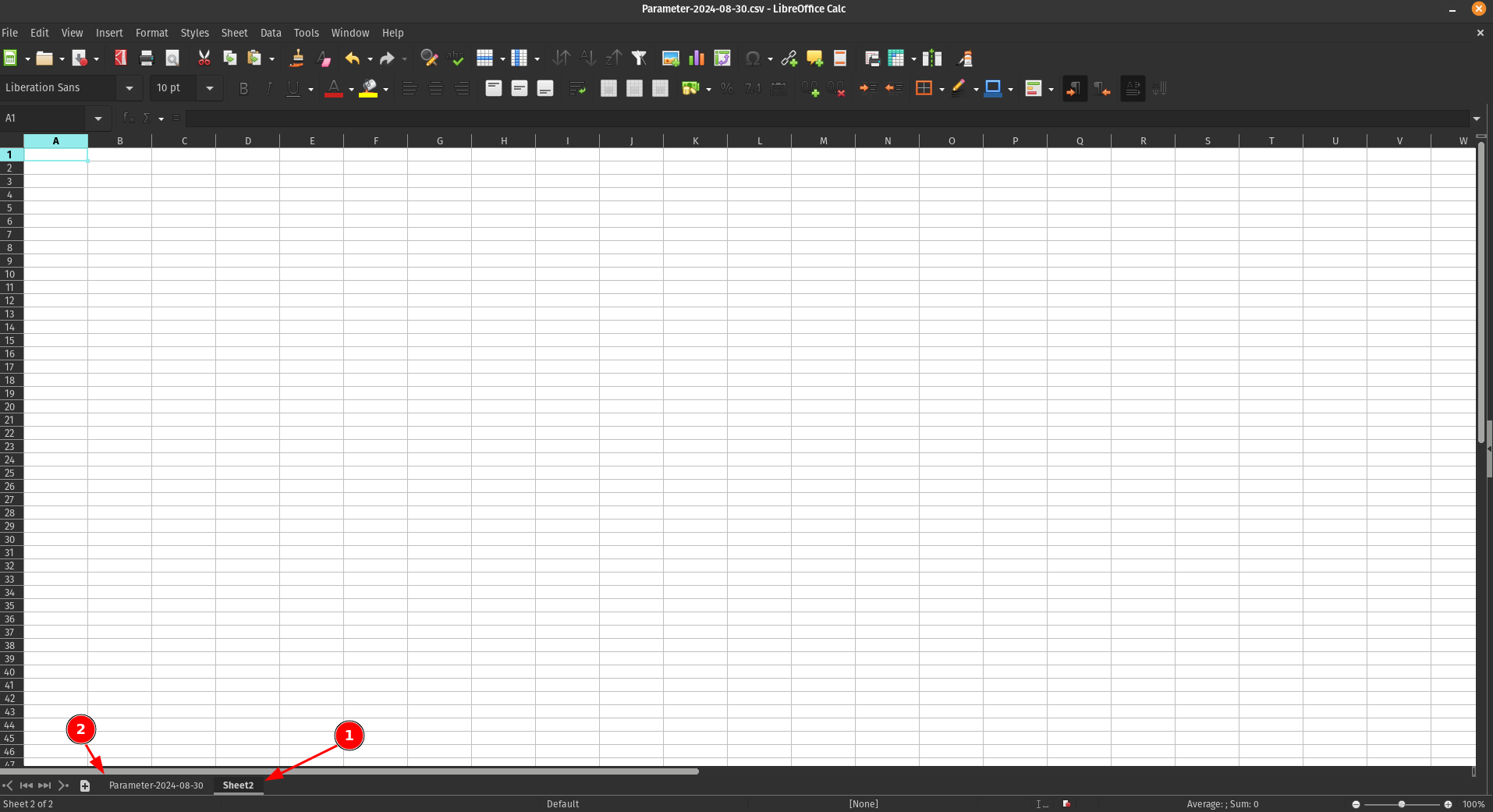 Creating Sheet2