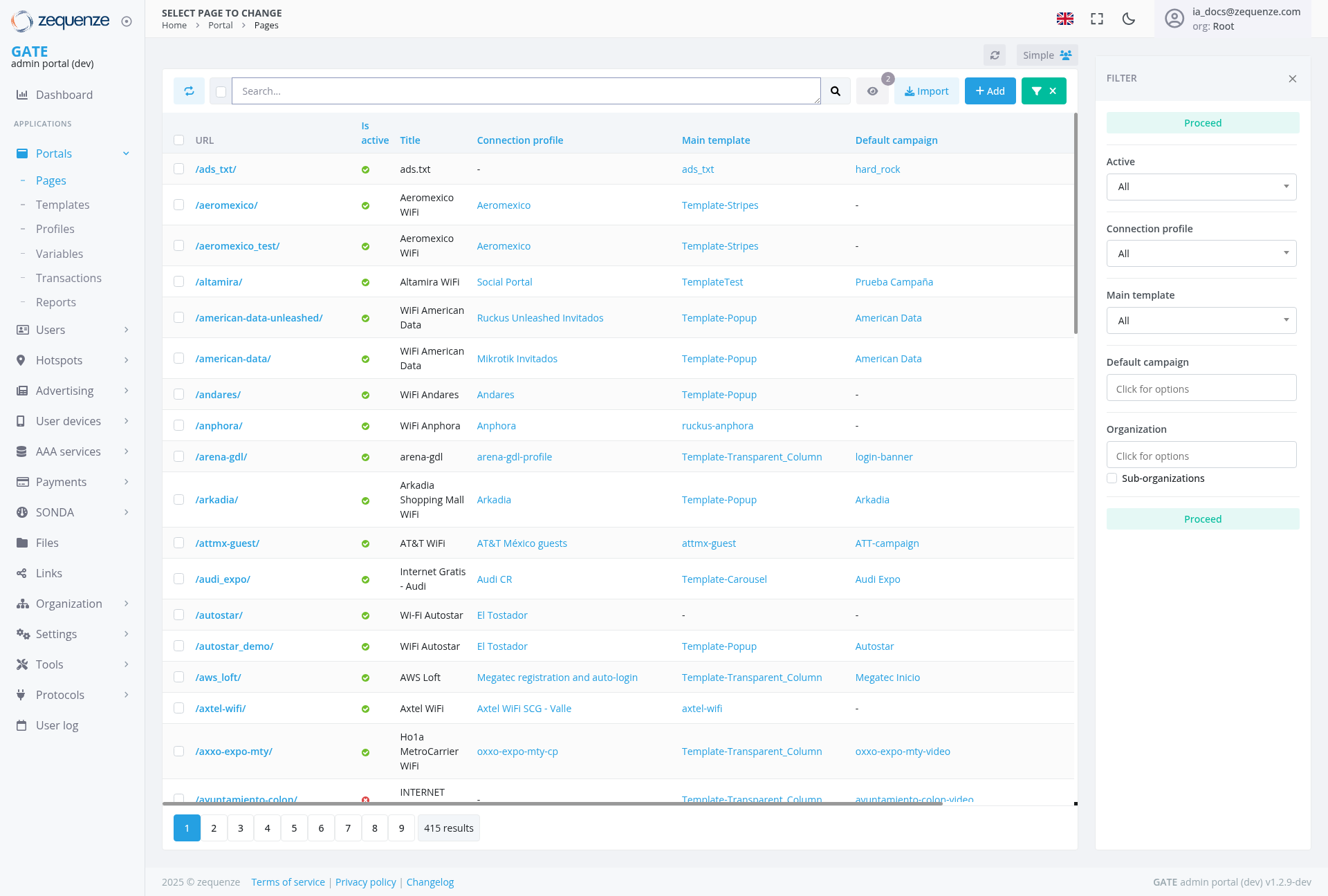 Screenshot - Pages