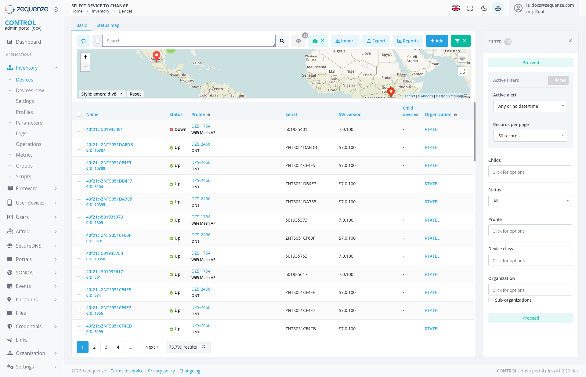 Screenshot - Devices