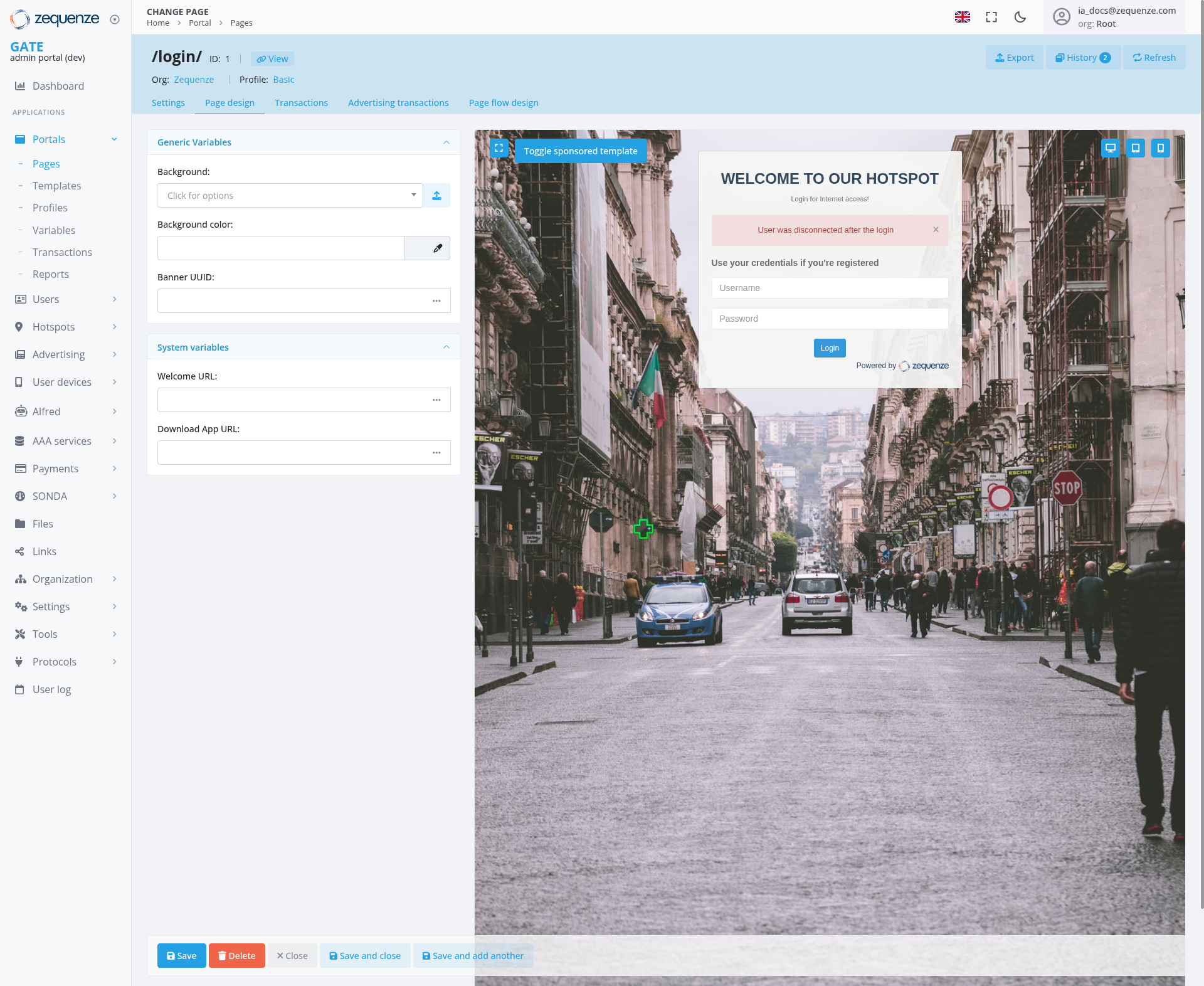 Screenshot - /login/