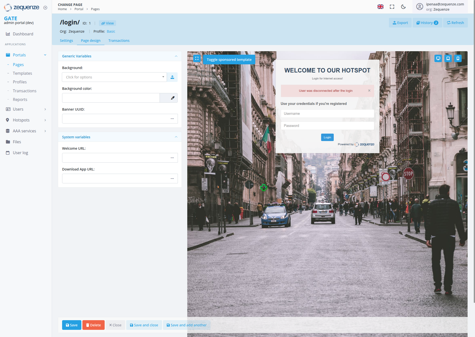 Screenshot - /login/