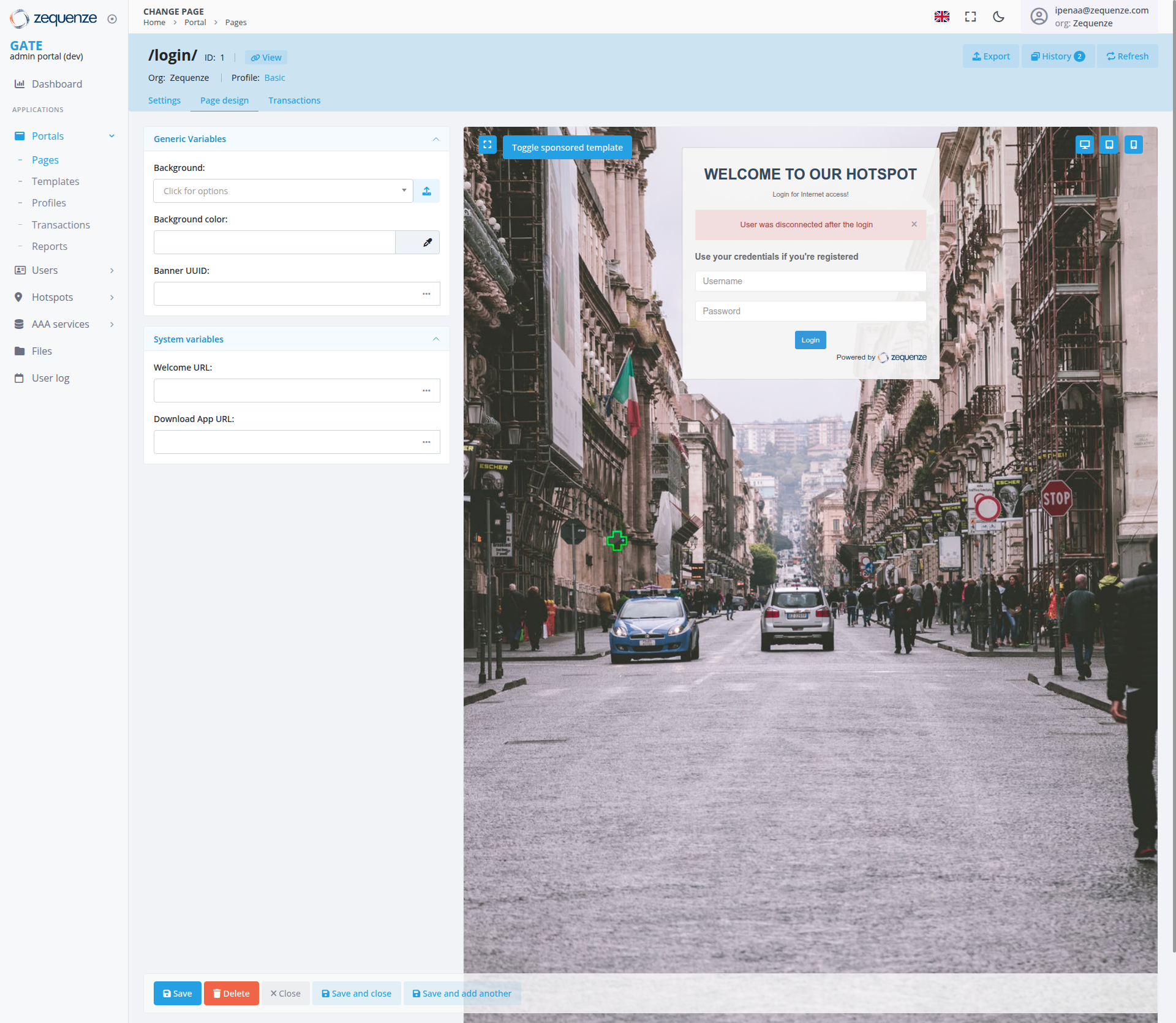 Screenshot - /login/