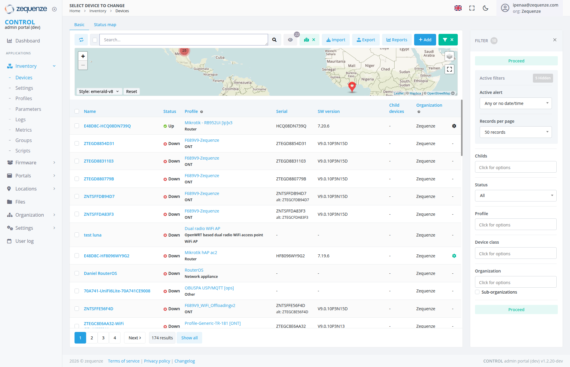Screenshot - Devices